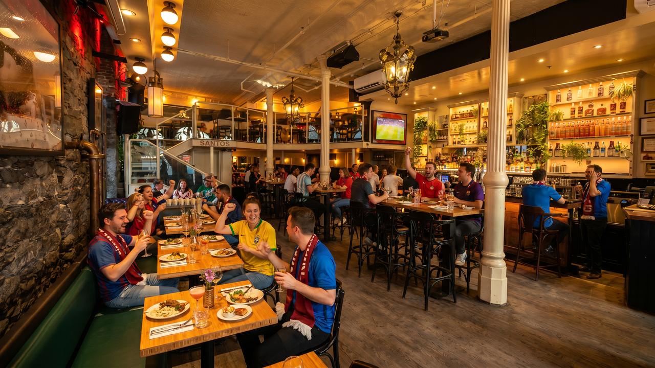 World Cup at Santos